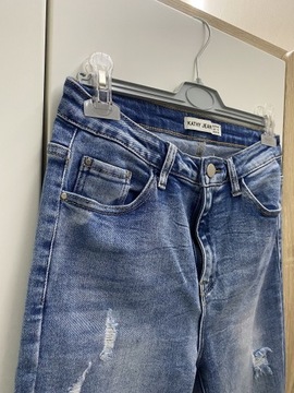 Jeans rurki elastyczne
