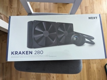 NZXT Kraken 280 Nowe, Zafoliowane