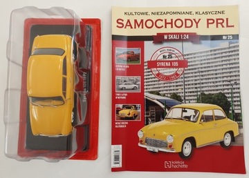 SAMOCHODY PRL Nr 25 SYRENA 105 Hachette 