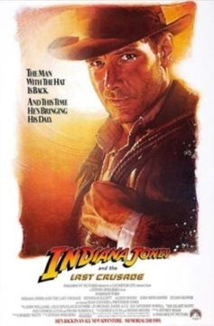 Indiana Jones plakat Ostatnia Krucjata