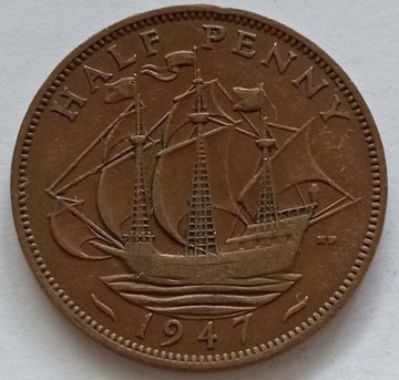 Half Penny 1947