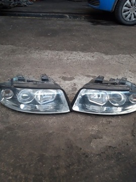 Audi A4 B6 Lampy Przód Lewa Prawa