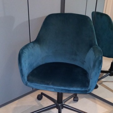 Krzesło obrotowe Butelkowa zieleń 