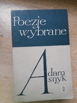 Poezje Wybrane Adam Asnyk 1960