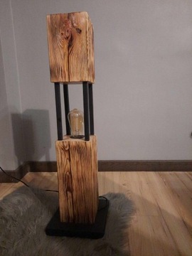 Lampa stojąca w stylu loft 