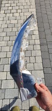 Chromowane hokeje od przedniego zderzaka W166