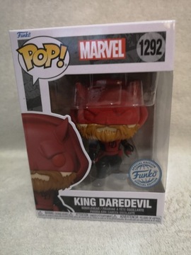 Funko pop King Daredevil 1292 Special Edition 