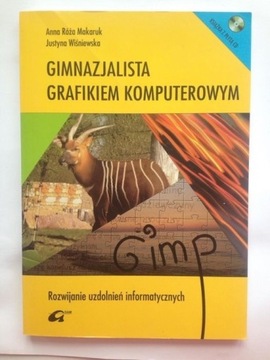 Książka podręcznik Gimp grafikiem komputerowym