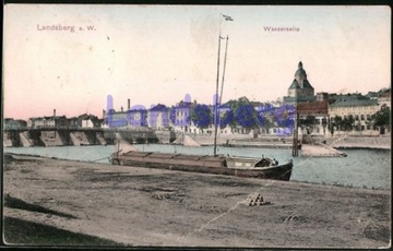 GORZÓW WLKP. Landsbeg panorama 1908