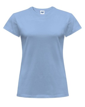 JHK T-Shirt damski TSRLCMF, kolor: Sky rozmiar: S