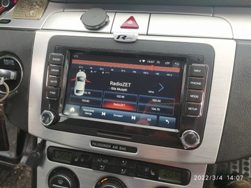 Radio 2DIN GPS Volkswagen Seat Skoda, Nowe Android