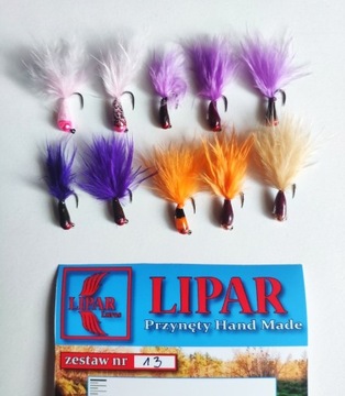 JIG PUSZAK Lipar - hand made  - zestaw 13