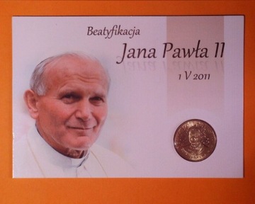2 zł GN 2011 - Beatyfikacja Jana Pawła II blister