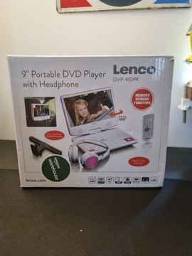Lenco dvd portable full zestaw NOWY W FOLII