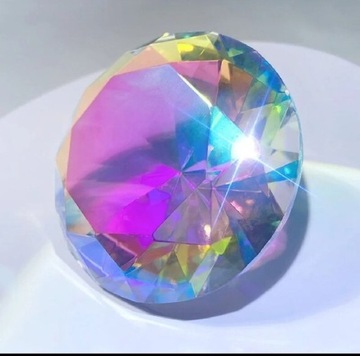 Diament kryształ Swarovski duży manicure do zdjęć 