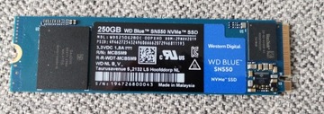 WD Blue SN550 NVMe SSD 250GB WDS250G2B0C 