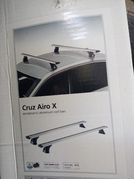 Bagażnik dachowy belki dachowe Cruz Airo X