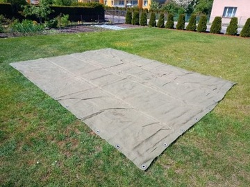 Plandeka Brezentowa 5,2m x 4m 5 szt.