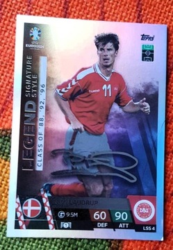 Karta piłkarskaEURO 2024 LEGEND - BRIAN LAUDRUP