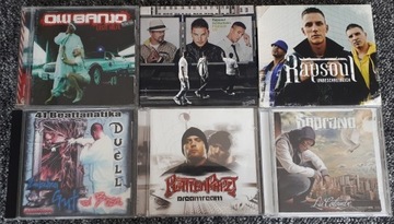 Zestaw 6 Płyt CD Rap / Hip-Hop