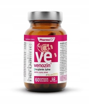 Venozin herballine 60 kaps.PharmoVit krążenie