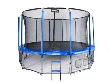 Trampolina Ogrodowa Jumpi 487cm/16FT niebieska  