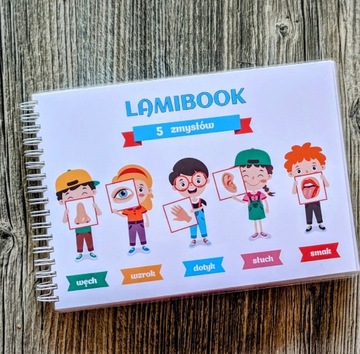 Lamibook zmysły i zwierzęta, a5