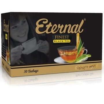 Herbata czarna ekspresowa Eternal 100 g (50 x 2 g)