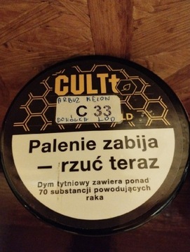 Cultt C33 Oryginalny tytoń shisha fajka 100g