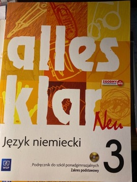 alles klar neu 3 (podręcznik+zeszyt ćwiczeń)