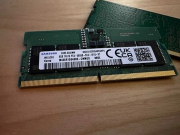 Samsung Pamięć RAM do laptopa DDR5 Nowa 2x8GB 16GB