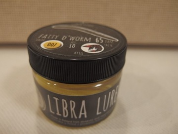 Libra Lures Fatty D Worm 65 mm 007 krill