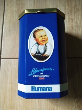 Puszka Humana mleko edycja limitowana z bobasem 
