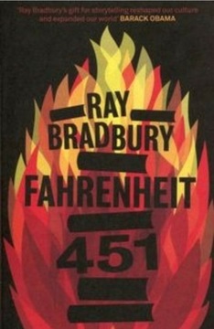 Książka w j. ang. Fahrenheit 451 Ray Bradbury