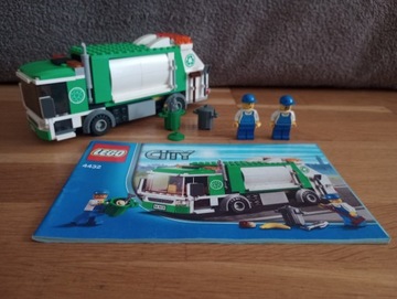 Lego City 4432 Garbage Truck kompletny