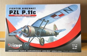 Mirage-Hobby 481001 PZL P.11c wersja myśliwska