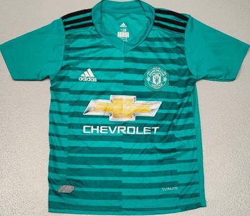 S)MANCHESTER UNITED ADIDAS ORYGINALNA KOSZULKA 128