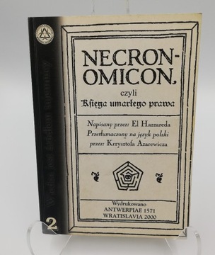 Necronomicon - I polskie wydanie z 2000r. wyd. FOX
