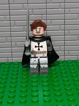 Lego Castle Rycerze Rycerz Knight Krzyżak Brat Zakonny
