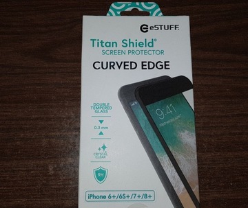 Screen protector curved edge Iphone 6 + 6s 7 + 8 +