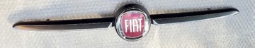 FIAT 500 LOGO Przód SATYNA r. 2015-