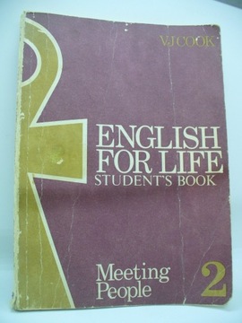 English for life student's book Meeting People 2