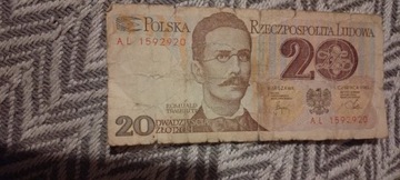 Banknot 20 złotych