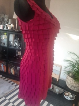 Sukienka tunika różowa 
