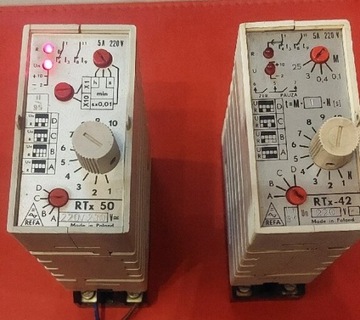 Przekaźnik czasowy RTx -42 , oraz RTx 50 