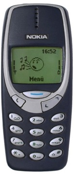 NOKIA 3310 2G 4MB z roku 2001 ORYGINALNY WYŚWIETLACZ KORPUSY dla fana marki