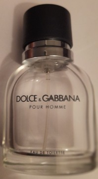 Pusty flakonik Dolce Gabbana pour homme edt 40 ml