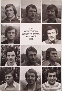 Polska reprezentacja na XXI ME w boksie, Katowice 1975