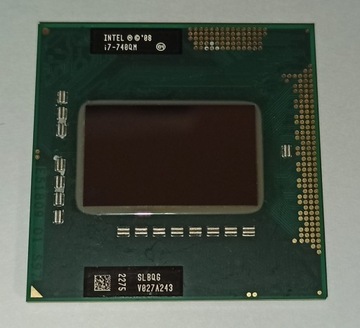 Intel Core i7-740QM 6MB 2,9GHz  + pasta Kraków