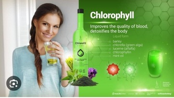 Duolife - chlorofil -dotlenienie- płyn 750 ml